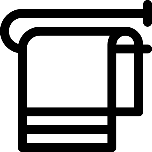 toalla Basic Rounded Lineal icono