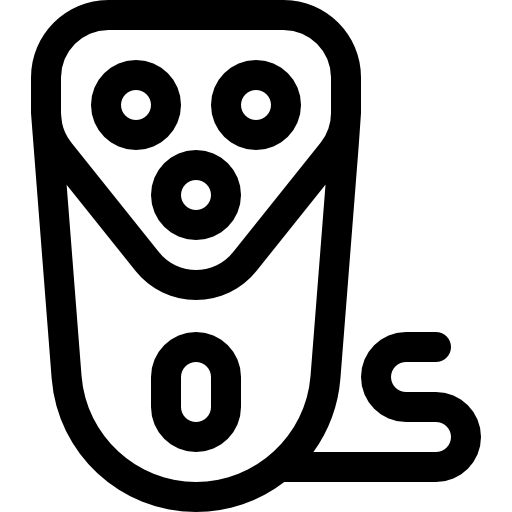 전기 면도기 Basic Rounded Lineal icon