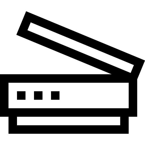 スキャナー Basic Straight Lineal icon