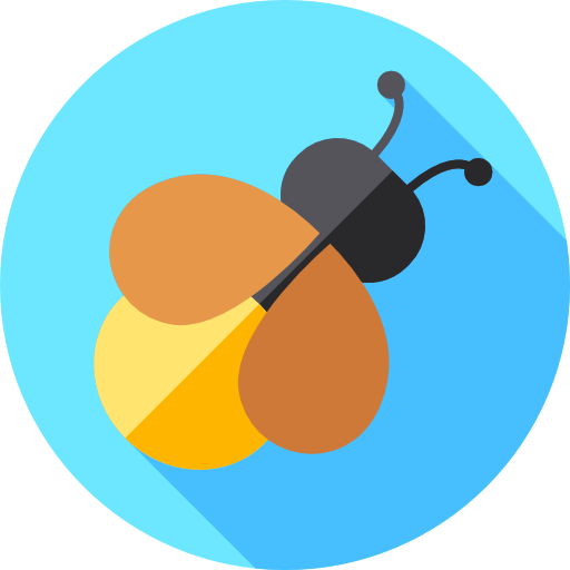ホタル Flat Circular Flat icon