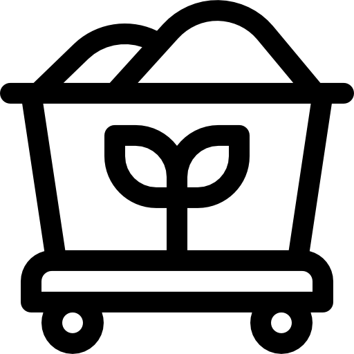 carvão Basic Rounded Lineal Ícone