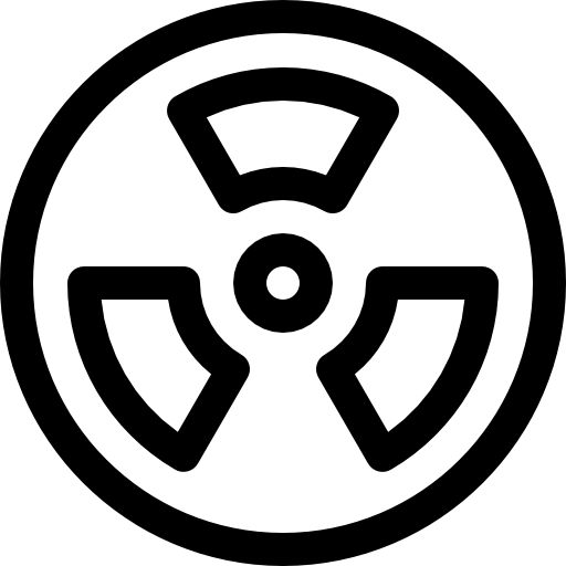 핵무기 Basic Rounded Lineal icon