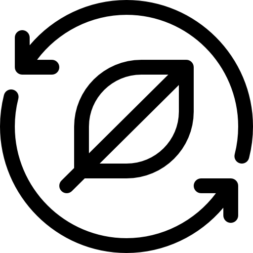 葉 Basic Rounded Lineal icon