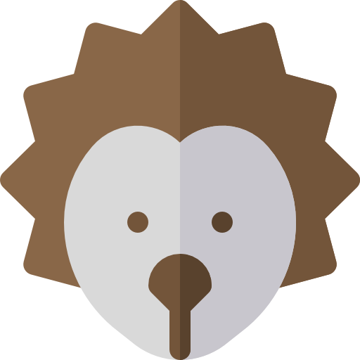 Hedgehog Basic Rounded Flat icon