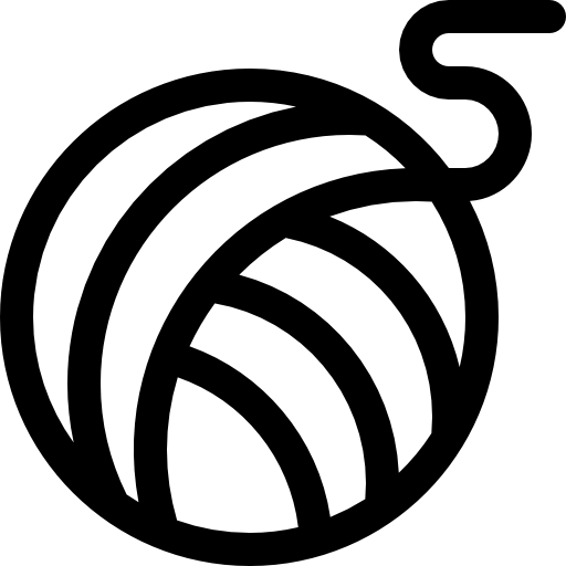 hilo Basic Rounded Lineal icono