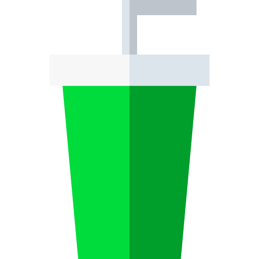 un soda Basic Straight Flat Icône
