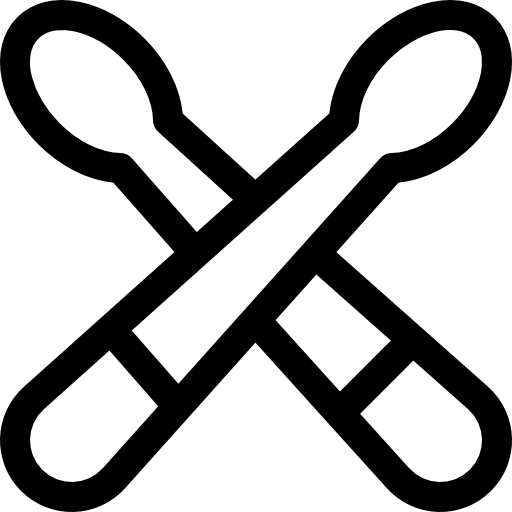 bacchette Basic Rounded Lineal icona