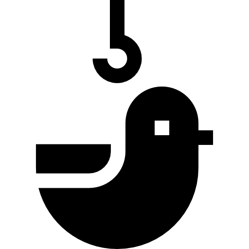 anatra Basic Straight Filled icona