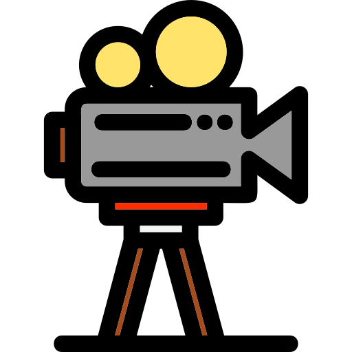 Video recording Generic Outline Color icon