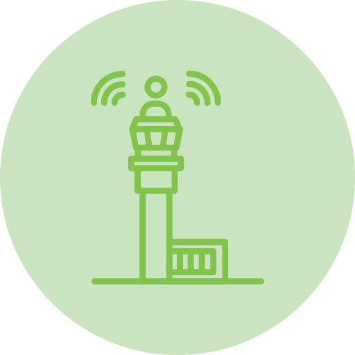 kontrollturm Generic Flat icon