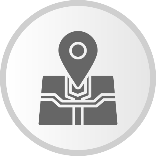 Map location Generic Grey icon