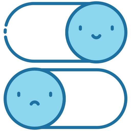 customer review Generic Blue icon