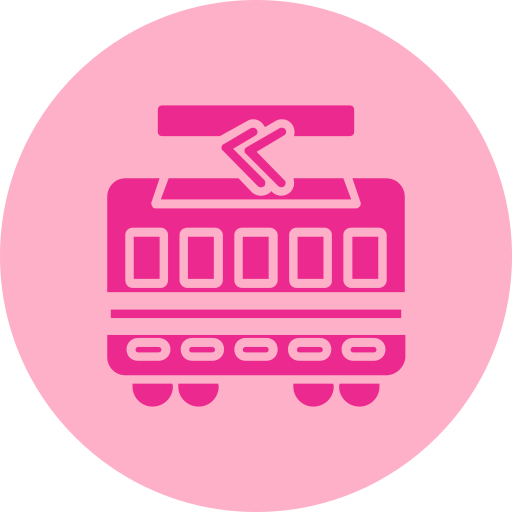 Tram Generic Flat icon