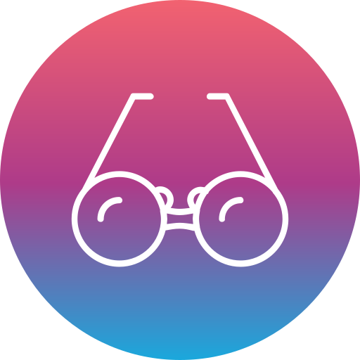 Glasses Generic Flat Gradient icon