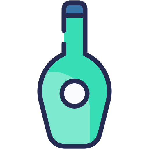 alcohol Generic Outline Color icoon