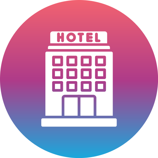 hotel Generic Flat Gradient ikona
