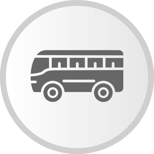 autobus Generic Grey Icône