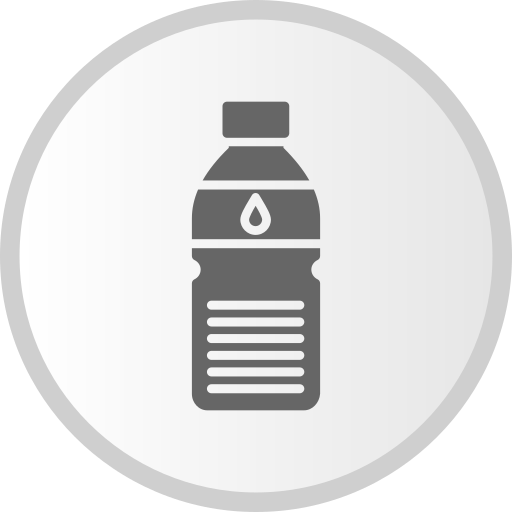 Бутылка с водой Generic Grey иконка