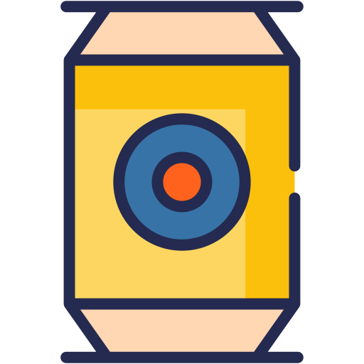 ビール缶 Generic Outline Color icon