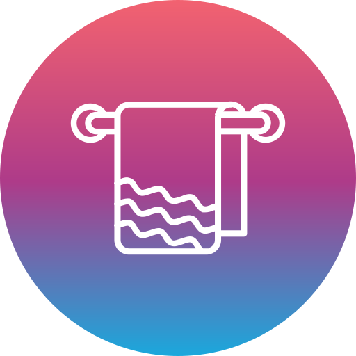 Towel Generic Flat Gradient icon