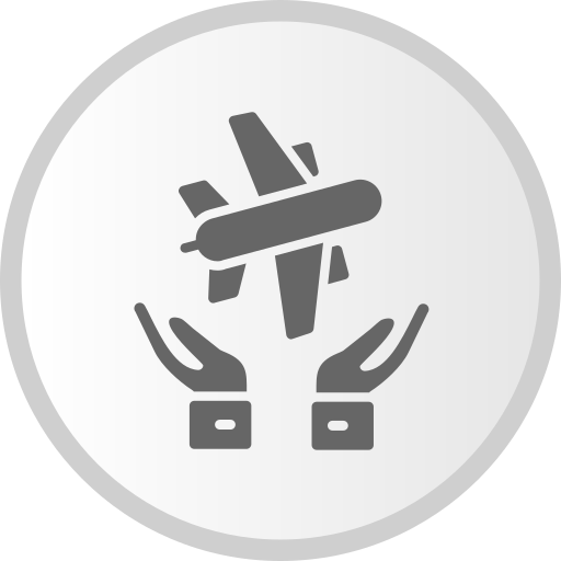 reiseversicherung Generic Grey icon