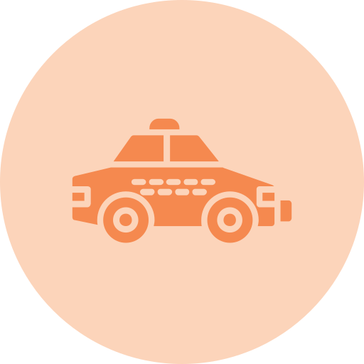 taxi Generic Flat icono