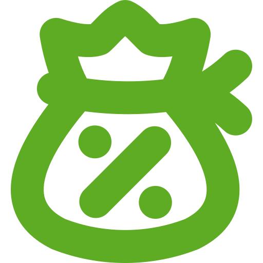 돈 가방 Generic Simple Colors icon