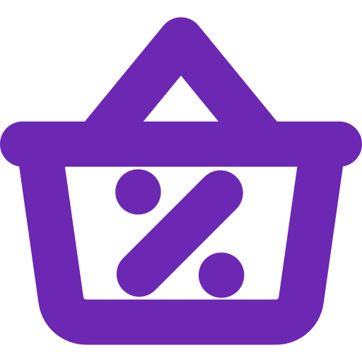 cesta de la compra Generic Simple Colors icono