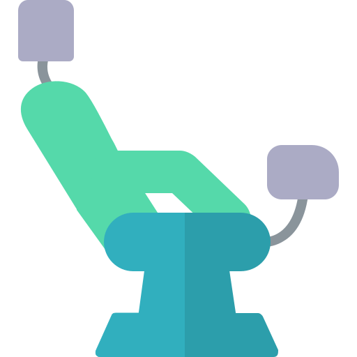gynaecologische stoel Generic Flat icoon