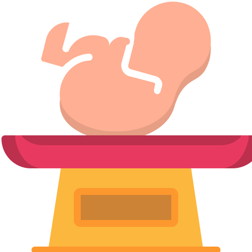 peso del bebé Generic Flat icono