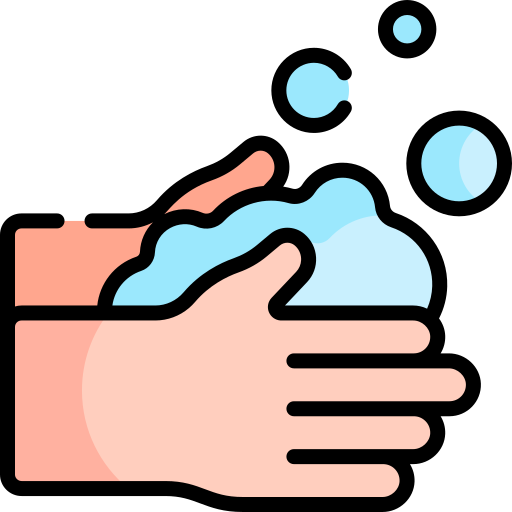 handen wassen Special Lineal color icoon