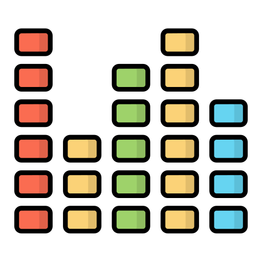 bande sonore Generic Outline Color Icône