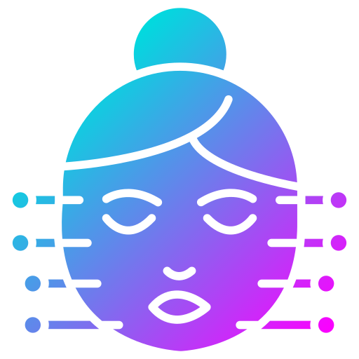 masaje facial Generic Flat Gradient icono
