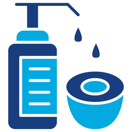 Coconut oil Generic Blue icon