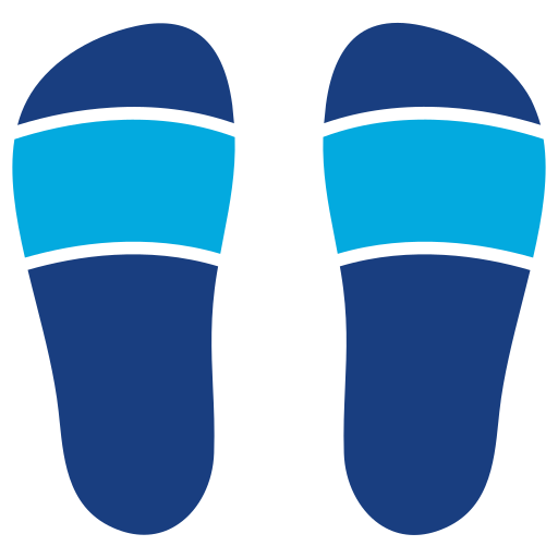 pantofole Generic Blue icona