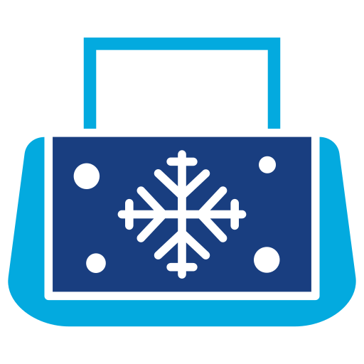 Ice bag Generic Blue icon