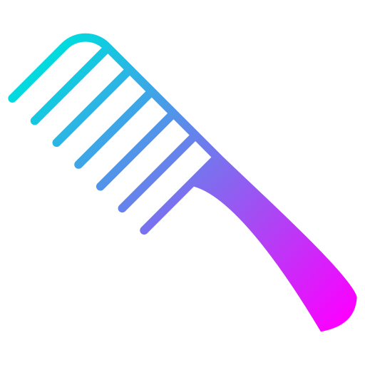 Hair comb Generic Flat Gradient icon