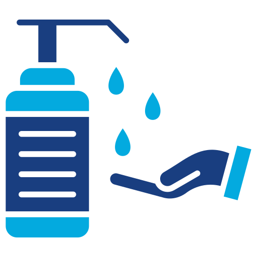 Hand gel Generic Blue icon