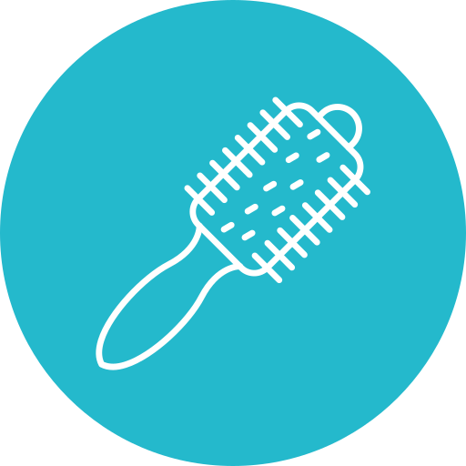 Hair brush Generic Flat icon