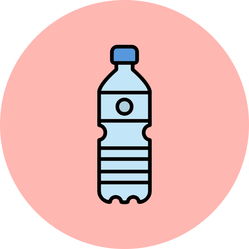 wasserflasche Generic Outline Color icon