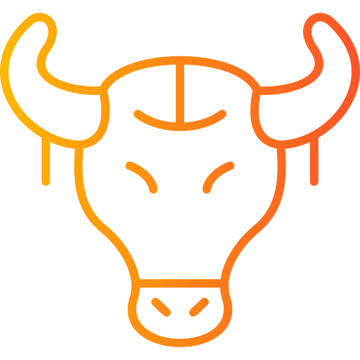 Bull skull Generic Gradient icon