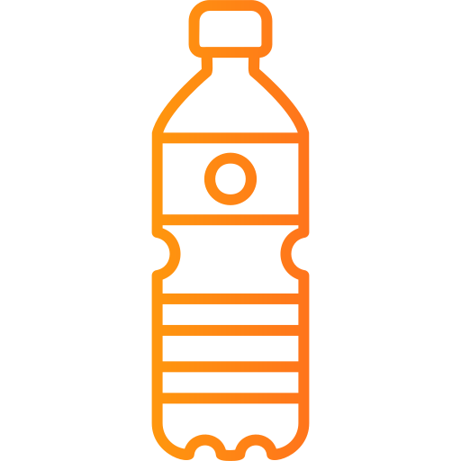 Бутылка с водой Generic Gradient иконка