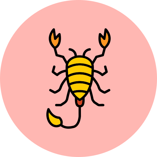 Скорпион Generic Outline Color иконка