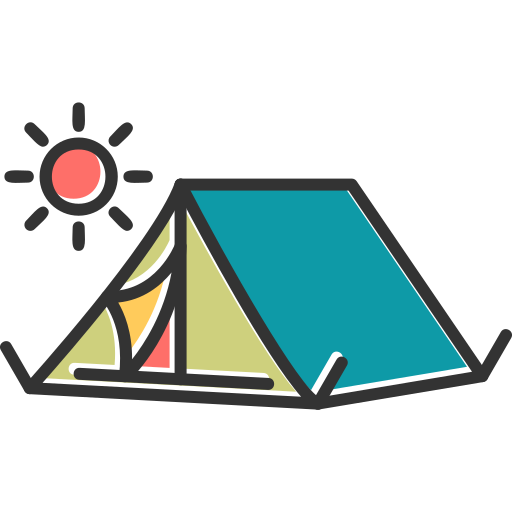 Tent Generic Color Omission icon
