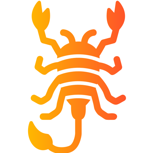 skorpion Generic Flat Gradient ikona