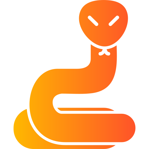 뱀 Generic Flat Gradient icon