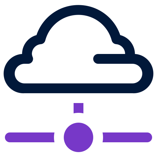 cloud computing Yogi Aprelliyanto Bold Duotone icon