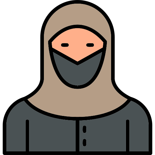 Arab woman Generic Outline Color icon