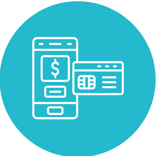 Cashless payment Generic Flat icon