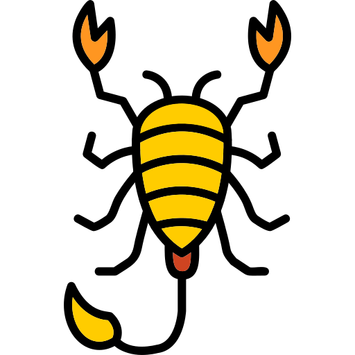 skorpion Generic Outline Color ikona
